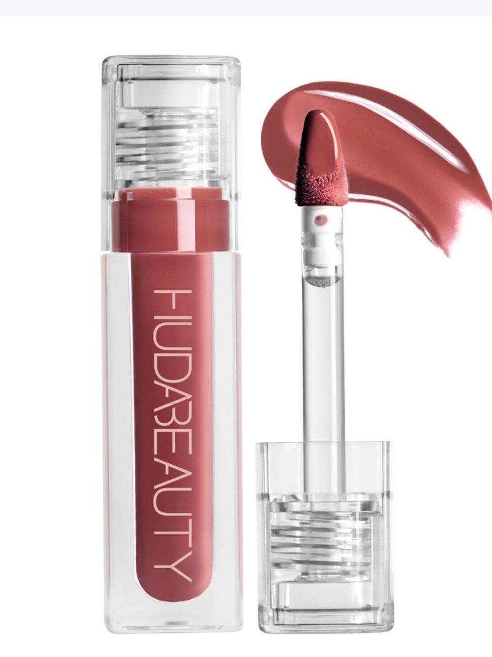 HUDA BEAUTY Faux Filler Shiny Non-Sticky Lip Gloss